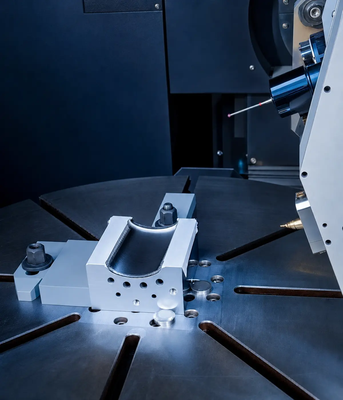 Werkzeug in der Laseranlage von NOVA Surface