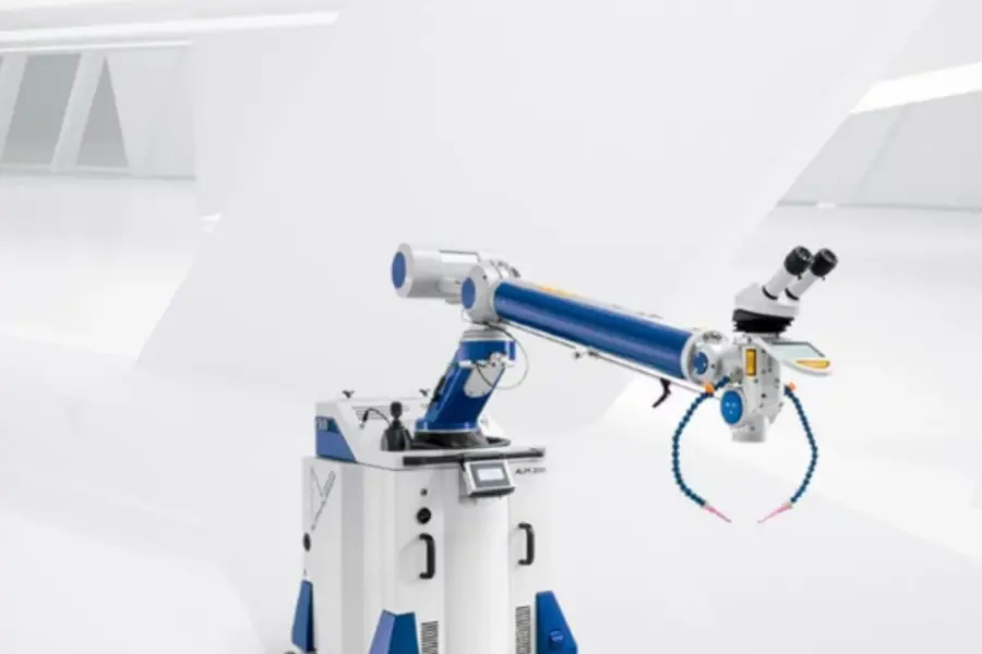 Präzisionsanlage für das Laserschweißen